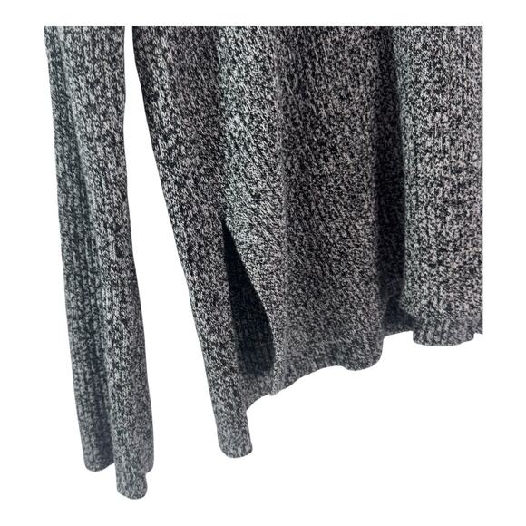 Women's H&M Heather Gray Ribbed Scoop Neck Sweater – Size Large - Picture 4 of 7